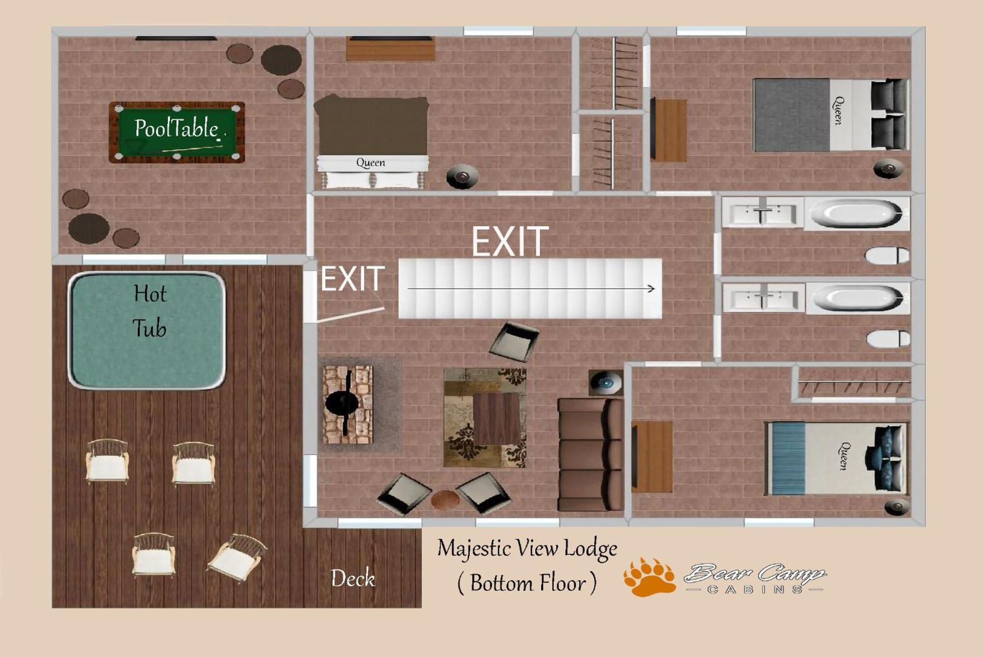 Majestic View Lodge, Amazing Views, Hot Tub, 1089 Free Tickets Each Paid Day, Dollywood And More Гатлинбург Экстерьер фото